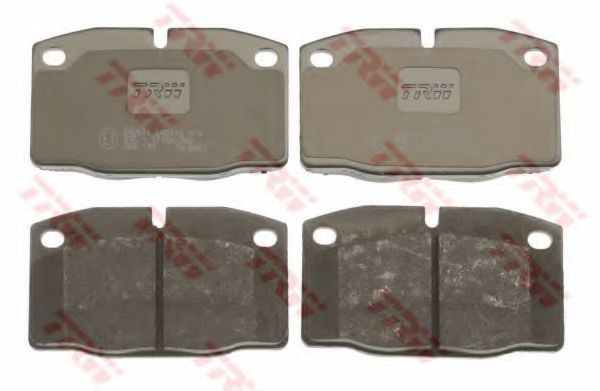 set placute frana,frana disc 2