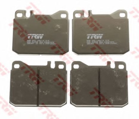 set placute frana,frana disc 2