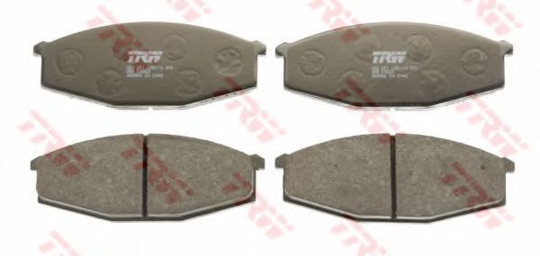 set placute frana,frana disc 2