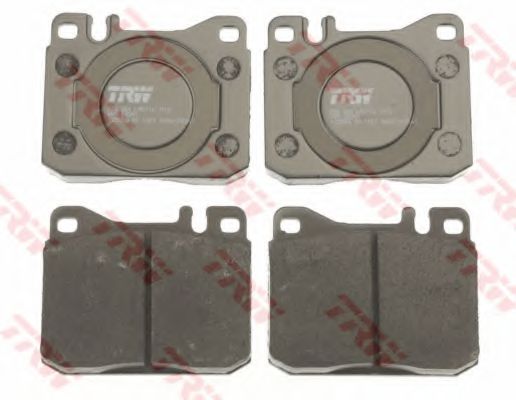 set placute frana,frana disc 2