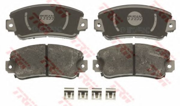set placute frana,frana disc 2