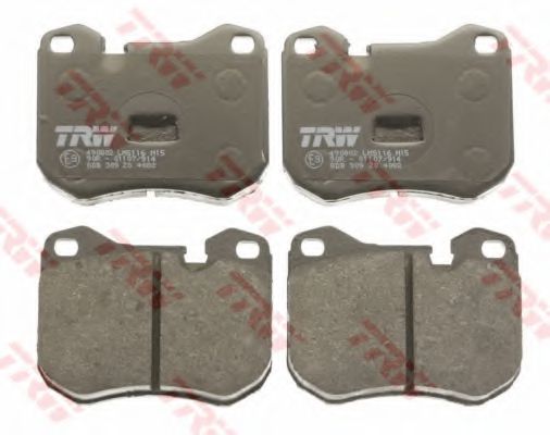 set placute frana,frana disc 2