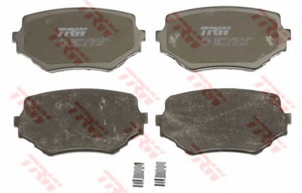 set placute frana,frana disc 2