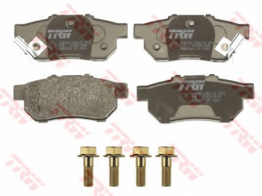 set placute frana,frana disc 2