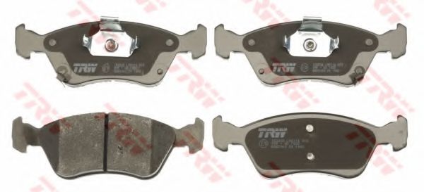set placute frana,frana disc 2