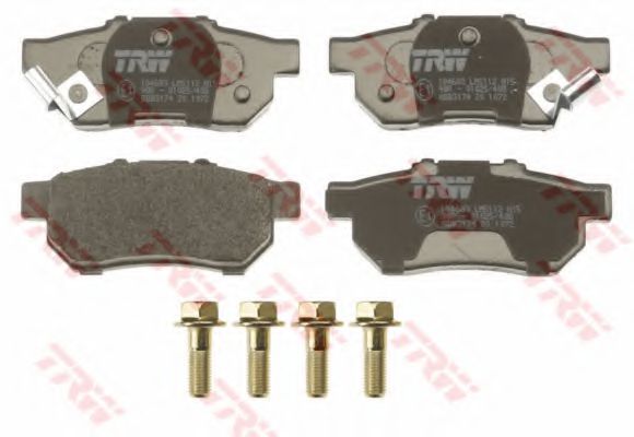set placute frana,frana disc 2