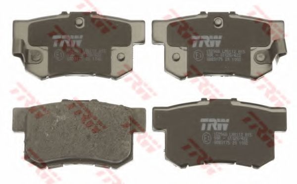 set placute frana,frana disc 2