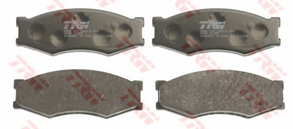 set placute frana,frana disc 2