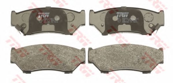 set placute frana,frana disc 2