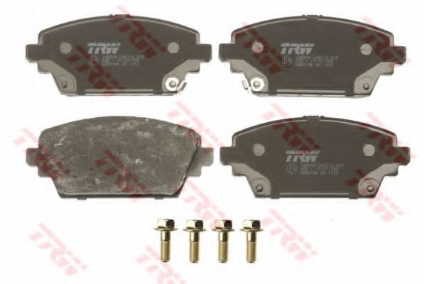set placute frana,frana disc 2
