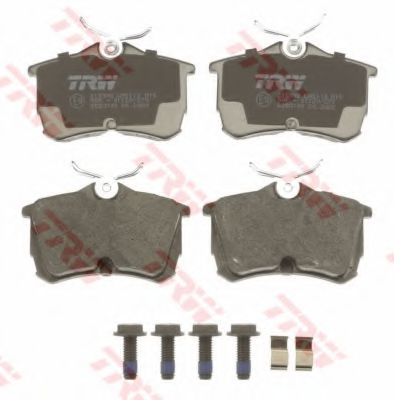 set placute frana,frana disc 2