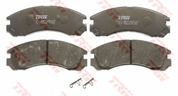 set placute frana,frana disc 2