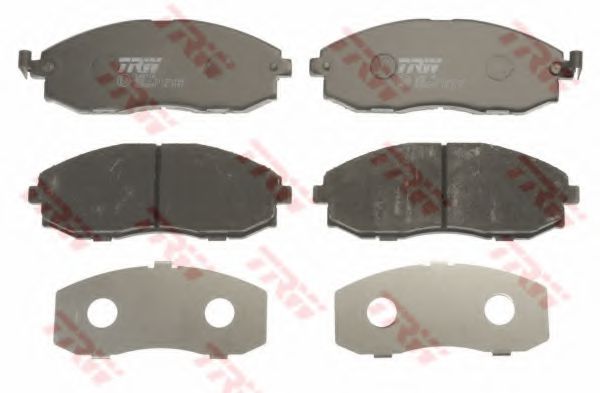 set placute frana,frana disc 2