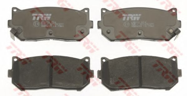 set placute frana,frana disc 2