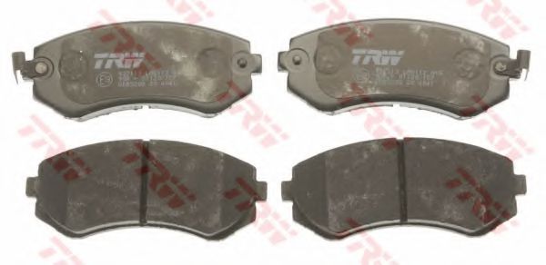 set placute frana,frana disc 2