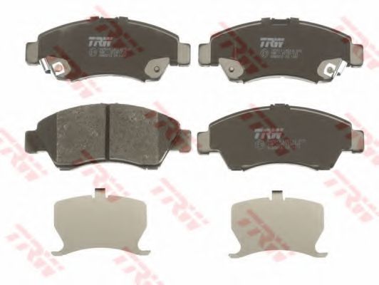 set placute frana,frana disc 2