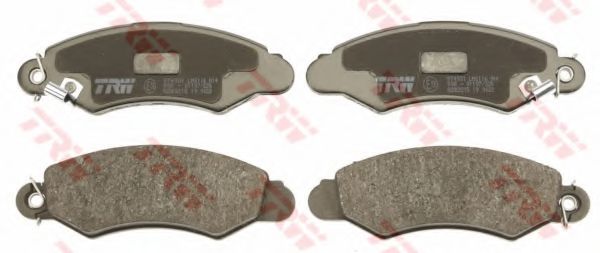 set placute frana,frana disc 2