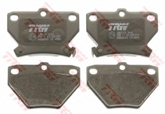 set placute frana,frana disc 2