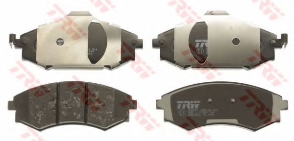 set placute frana,frana disc 2