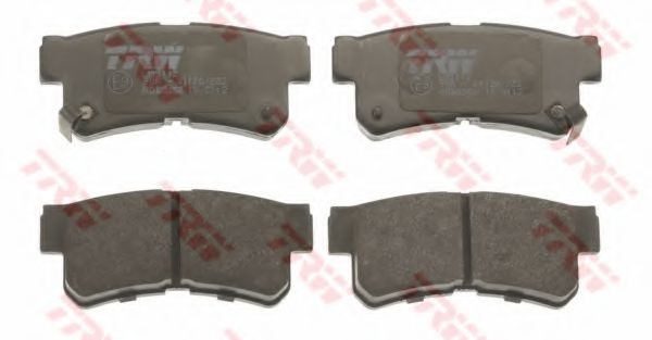 set placute frana,frana disc 2