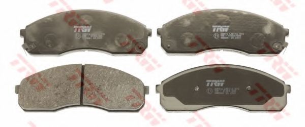 set placute frana,frana disc 2
