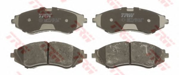 set placute frana,frana disc 2