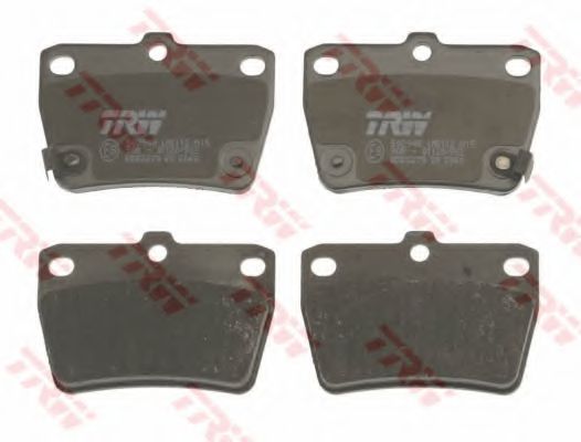 set placute frana,frana disc 2