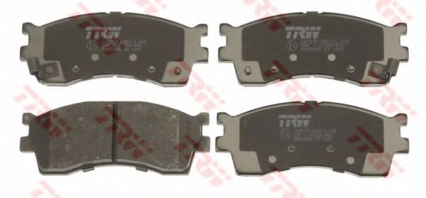 set placute frana,frana disc 2