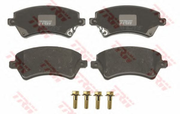 set placute frana,frana disc 2