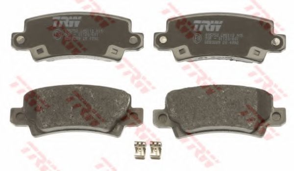 set placute frana,frana disc 2
