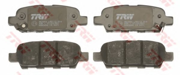 set placute frana,frana disc 2