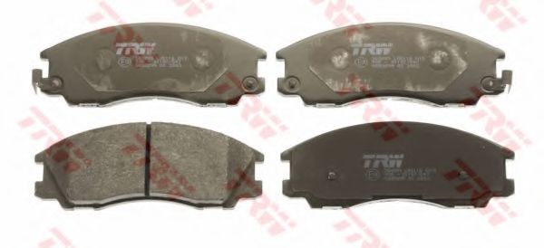 set placute frana,frana disc 2