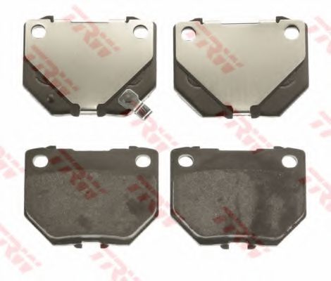 set placute frana,frana disc 2