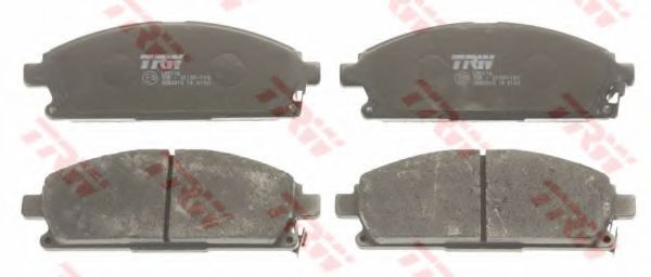 set placute frana,frana disc 2