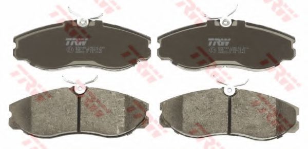 set placute frana,frana disc 2