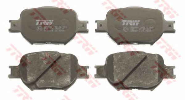 set placute frana,frana disc 2