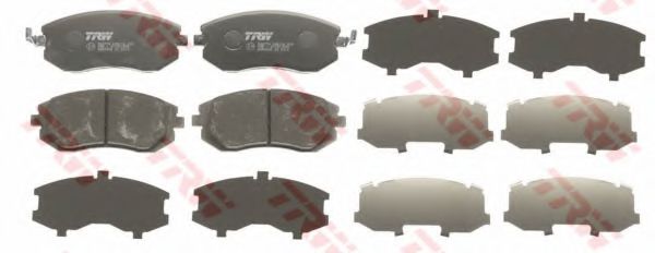 set placute frana,frana disc 2