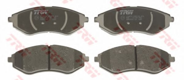 set placute frana,frana disc 2