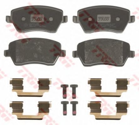 set placute frana,frana disc 2