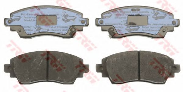 set placute frana,frana disc 2