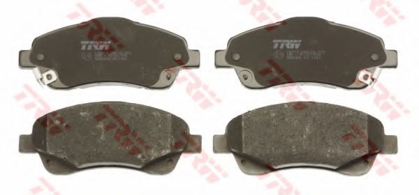set placute frana,frana disc 2