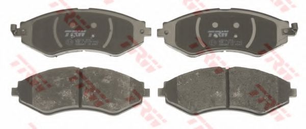set placute frana,frana disc 2
