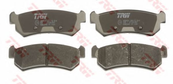 set placute frana,frana disc 2