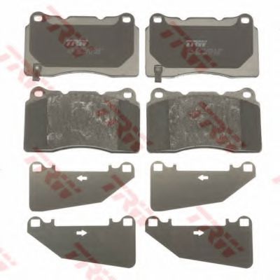 set placute frana,frana disc 2