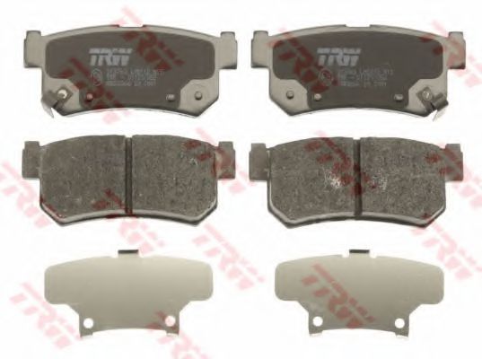 set placute frana,frana disc 2