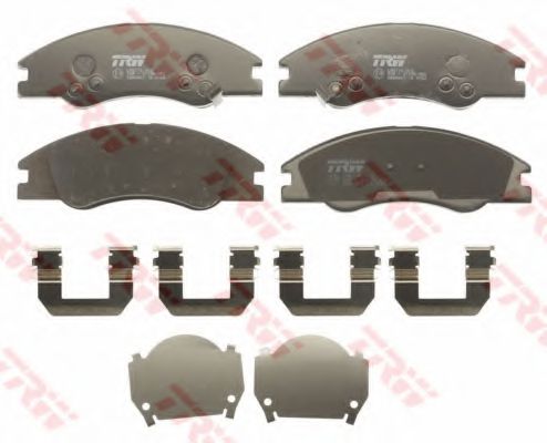 set placute frana,frana disc 2