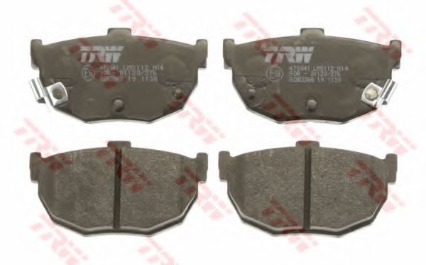 set placute frana,frana disc 2