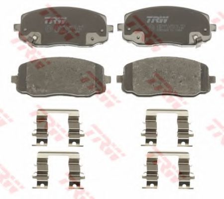 set placute frana,frana disc 2