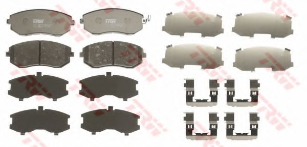set placute frana,frana disc 2