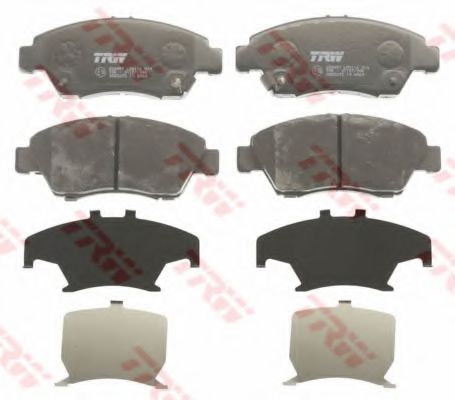 set placute frana,frana disc 2